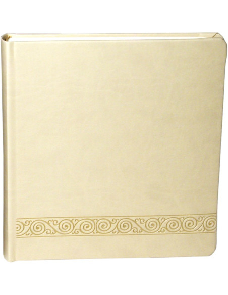 EDICART ALBUM 23X24 30FG 813 ECOPELLE CHAMPAGNE
