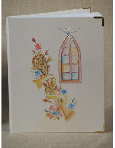 EDICART MINIALBUM 600.15 CR 19,6X25/15 CRESIMA