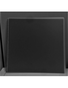 EDICART ALBUM BOOK WF30X30 32,7X32,0/12 FOGLI NERI