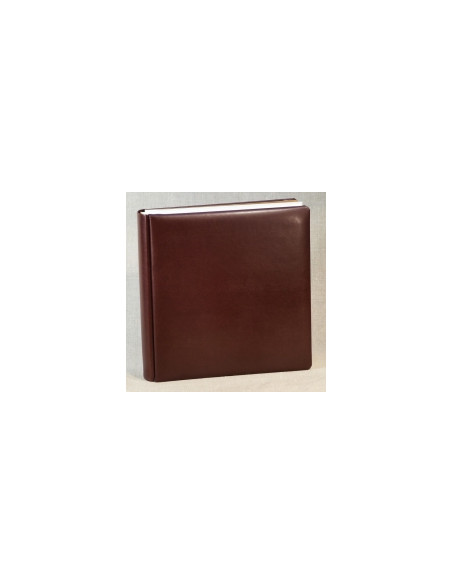 EDICART ALBUM 33X33 50F NOZZE ECOPELLE MARRONE C/VELINA
