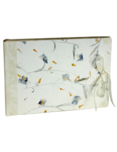 EDICART ALBUM 35X24,5 30F CARTA RISO ECRU C/VELINA