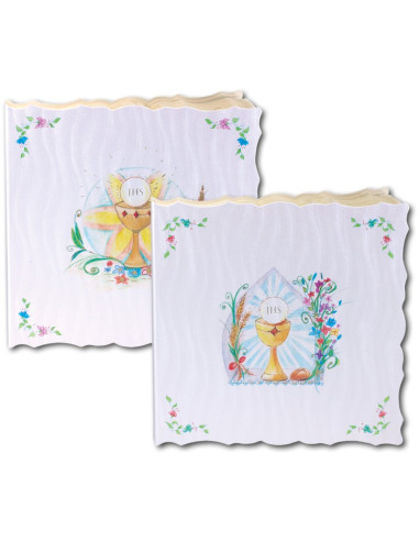 EDICART MINIALBUM 6721.15-2DIS 23X23 15F COMUNIONE 2 DISP. ASSORTITI