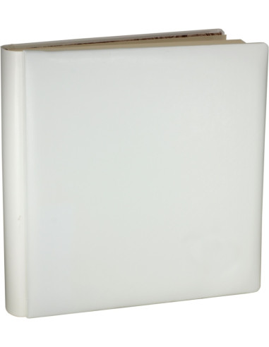 EDICART ALBUM N33X33 50F NOZZE ECOPELLE BIANCO