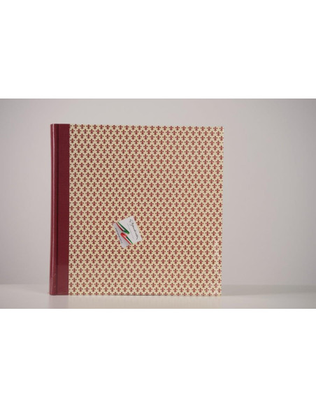 BANDINELLI ALBUM S753 33X33 30F CARTA FANTASY GIGLIO ROSSO 4536.13