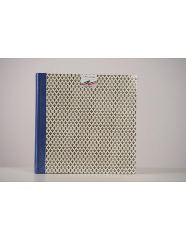 BANDINELLI ALBUM S753 33X33 30F CARTA FANTASY GIGLIO BLU 4536.17