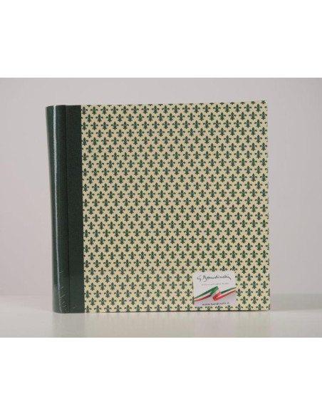 BANDINELLI ALBUM S753 33X33 30F CARTA FANTASY GIGLIO VERDE 4536.15