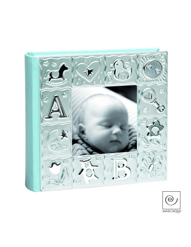 MASCAGNI ALBUM+PORTAFOTO 281ALB F 10X15 100F CELESTE