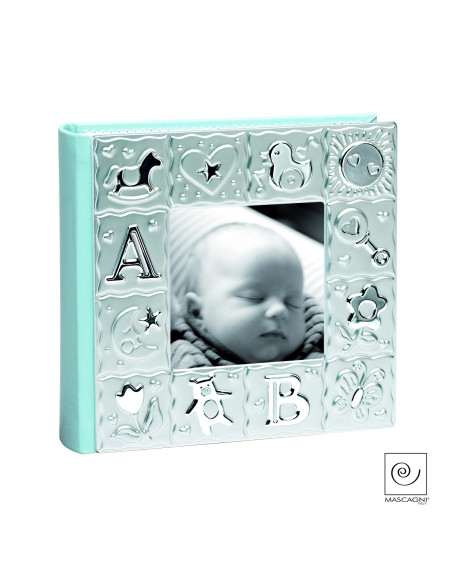 MASCAGNI ALBUM+PORTAFOTO 281ALB F 10X15 100F CELESTE