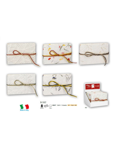 ZEP ALBUM GH617 20X15 ROMY PERGAMIN 14F KIT 10PZ