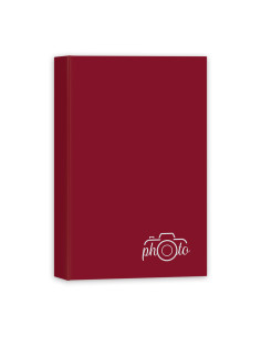 ZEP ALBUM XF468R 10X15 SLIP-IN 80F FLIP RED