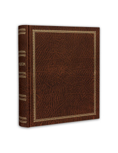 ZEP ALBUM MADRID MD233B 27X32 RING ADHESIVE ALBUM MARRONE 5F