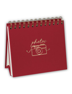 ZEP ALBUM RQ5740R DA TAVOLO 13X19 OLIVER RED A SPIRALE 40F