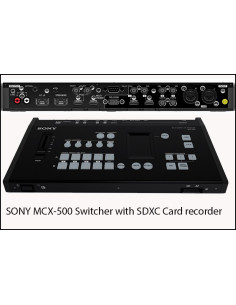 SONY MCX-500 MULTI-CAMERA 4CH LIVE STREAMING