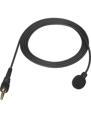 SONY ECM-V1BMP ELECTRET CONDENSOR LAVALIER MICROPHONE OF UWP-V1 AND UWP-V6 PACKED, OMNI DIRECTIONAL