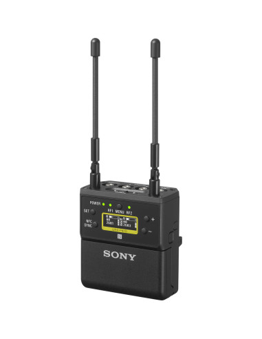 SONY UTX-B40/K33 UWP-D SERIES BODY PACK TRANSMITTER, TV-CHANNEL 33-41, 566,025-630,000 MHZ