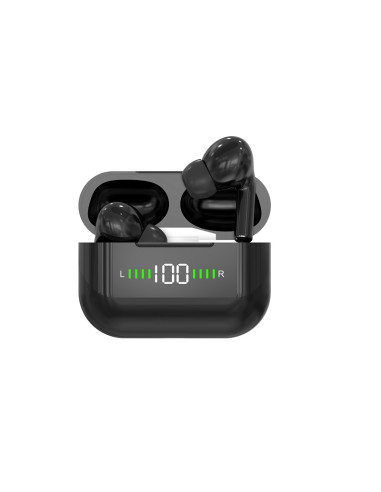ASAKY PODS PRO 704 IN-EAR BLUETOOTH AURICOLARE CUFFIA BLACK