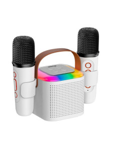 SWISS-GO SPEAKER BLUETOOTH KARAOKE MAGIC PARTY CON 2 MICROFONI