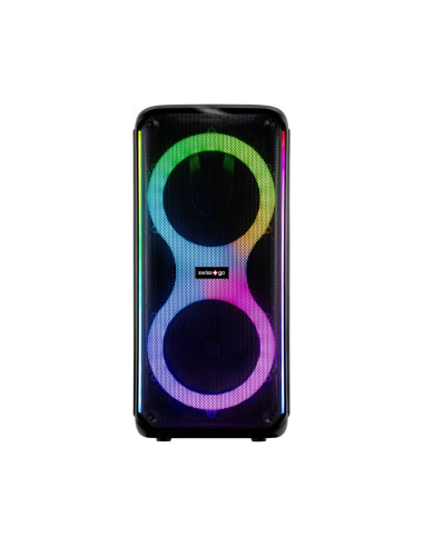 SWISS-GO PORTABLE SPEAKER BLUETOOTH KARAOKE ARGO CON MICROFONO