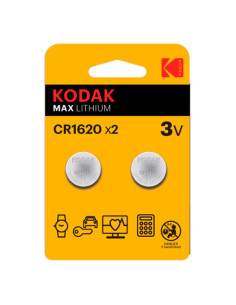 KODAK PILA 30417694 CR1620 MAX LITHIUM 3V 2PZ