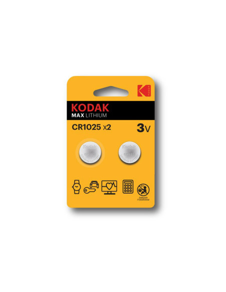 KODAK PILA 30417724 CR1025 MAX 3V 2PZ