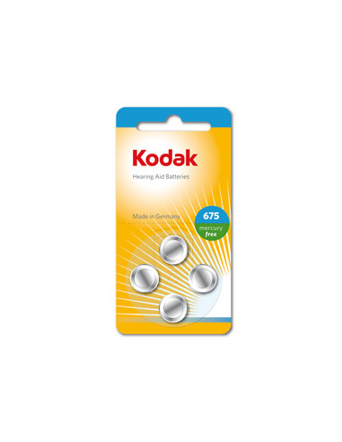 KODAK PILA 30410435 ZINCO 675 ACUSTICA HEARING AID 4PZ