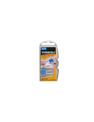 DURACELL PILA DA 675 1,4V 6PZ ACUSTICA ACTIVE AIR 