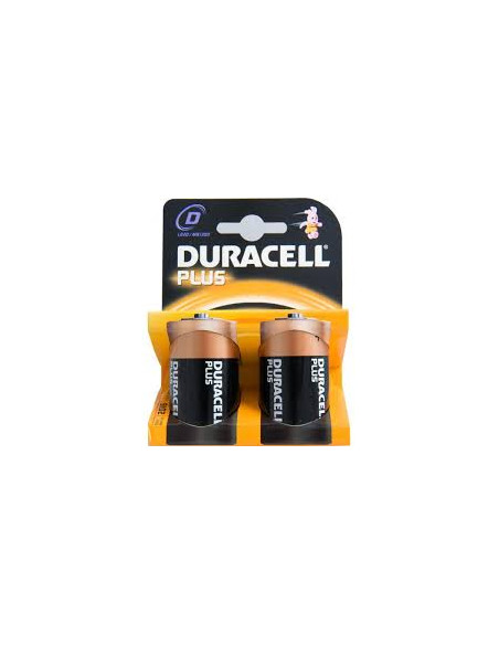DURACELL PILA MN 1300 PLUS BL2 1,5V 2PZ TORCIA LR20