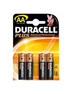 DURACELL PILA MN 1500 PLUS 1,5V AA 4PZ STILO LR6 BOOST