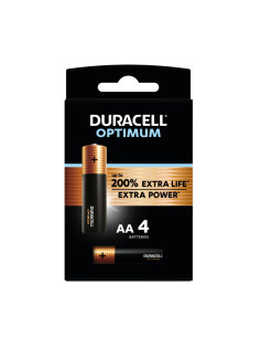 DURACELL PILA MN 1500 OPTIMUM AA 4PZ STILO LR03