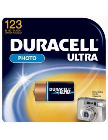 DURACELL PILA DL 123 3V ULTRA