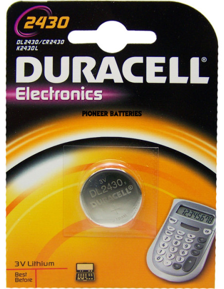 DURACELL PILA DL 2430 3V CR/K2430L