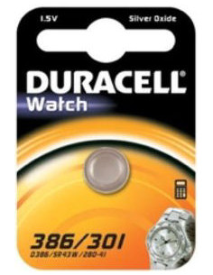 DURACELL PILA D 386/301 1,5V SR43