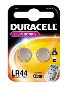 DURACELL PILA LR44 1,5V 2PZ A76 KA76 V13GA
