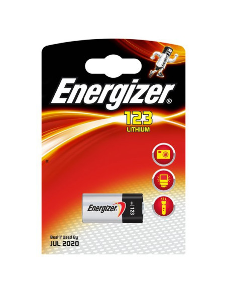 ENERGIZER SPECIALISTICA PHOTO LITIO 123 BL1/6
