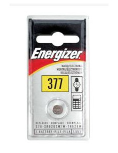 ENERGIZER 377/376 SR66 XOROLOGI