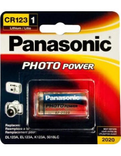 PANASONIC PILA CR 123 PHOTO 2