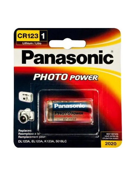 PANASONIC PILA CR 123 PHOTO