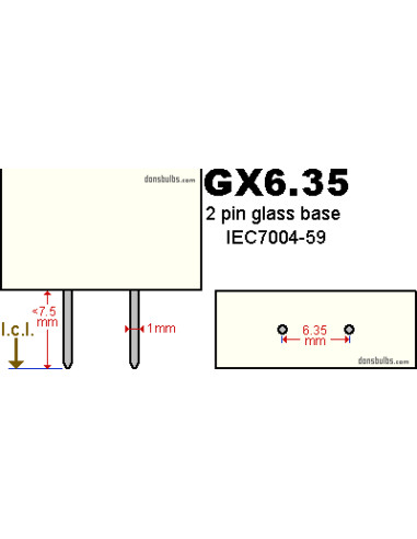 RDEGY 230V1000W GX6.35, 3400K (ALTERNATIVA OSRAM 64575)