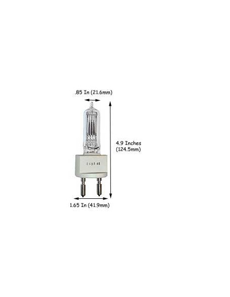 GE 230V 1000W G22, CP40 3200K