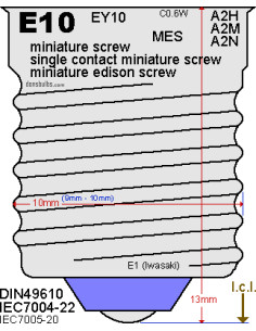 AMMIRATA 220V 150W E27 LAMPADA INGRANDITORE 2800K 2