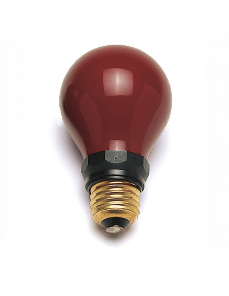 KAISER LAMPADA ROSSA PER CAMERA OSCURA DARKROOM LAMP 15W E27