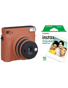 FUJI INSTAX SQUARE SQ1 TERRACOTTA ORANGE+10 SCATTI