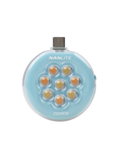NANLITE COOKIE LED MINI LIGHT CYAN BLUE