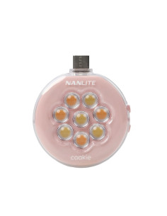 NANLITE COOKIE LED MINI LIGHT CORAL PINK
