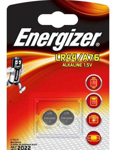 ENERGIZER SPECIALISTICA ALCALINA LR44/A76 BL2/10