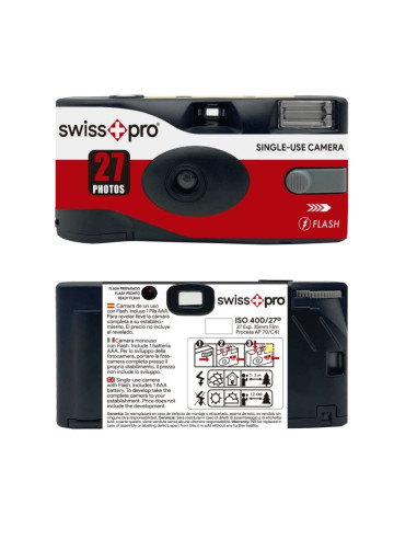 SWISS-PRO USA E GETTA 400-27 POSE CON FLASH NEW NON RICICLATA