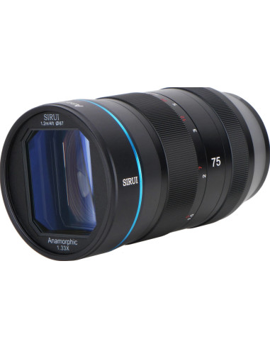 SIRUI OBIETTIVO 75MM F1.8 ANAM. LENS 1.33X APSC (Z-MOUNT)