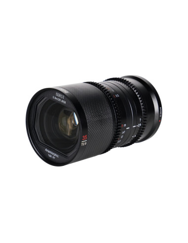 SIRUI OBIETTIVO 35MM T2.9 1.6X CARBON FIBER FULL-FRAME ANAMORPHIC VIDEO CANON RF-MOUNT (NEUTRAL FLARE)
