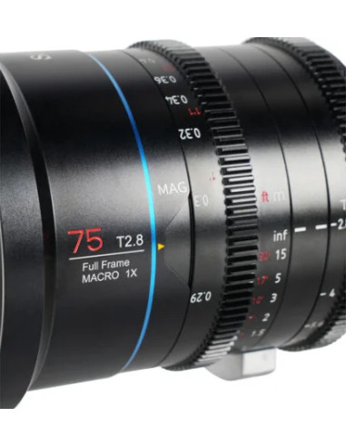 SIRUI OBIETTIVO JUPITER 75MM T2,8 FULL-FRAME CINE LENS (EF MOUNT)