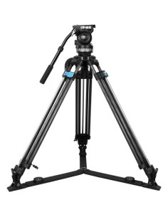 SIRUI TREPPIEDE SQ75 VIDEO CON TESTA FLUIDA VHS10 SEMISFERA 75MM 2